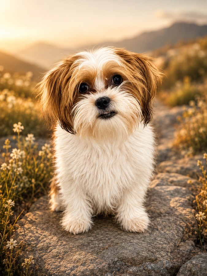 Luna, the real dog behind The Roaming Paws